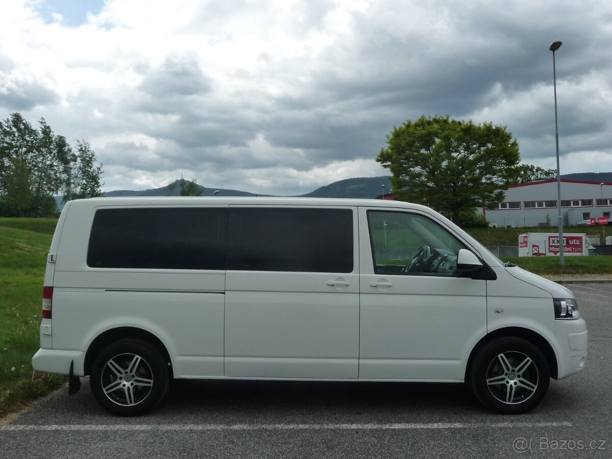 VW CARAVELLE T5 103kW Long COMFORTLINE  8 MÍST WEBAST0 - 2