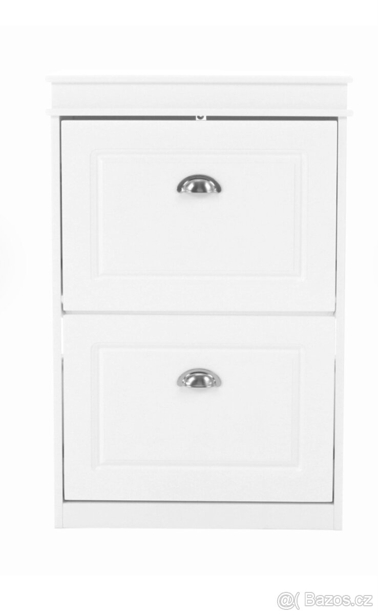 Bílý botník SLEVA - 2