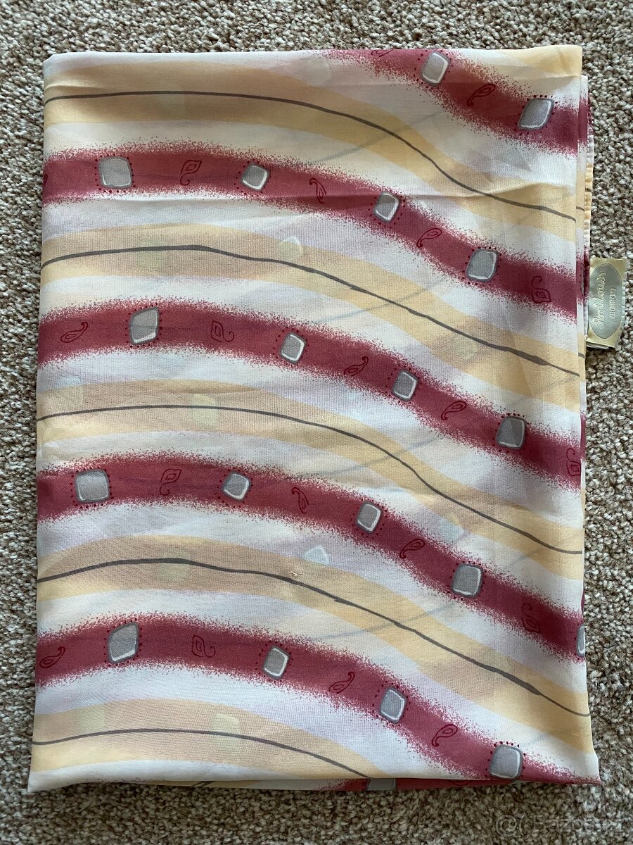 Nový velký dámský značkový šátek Port Louis - 160 x 120 cm - 2