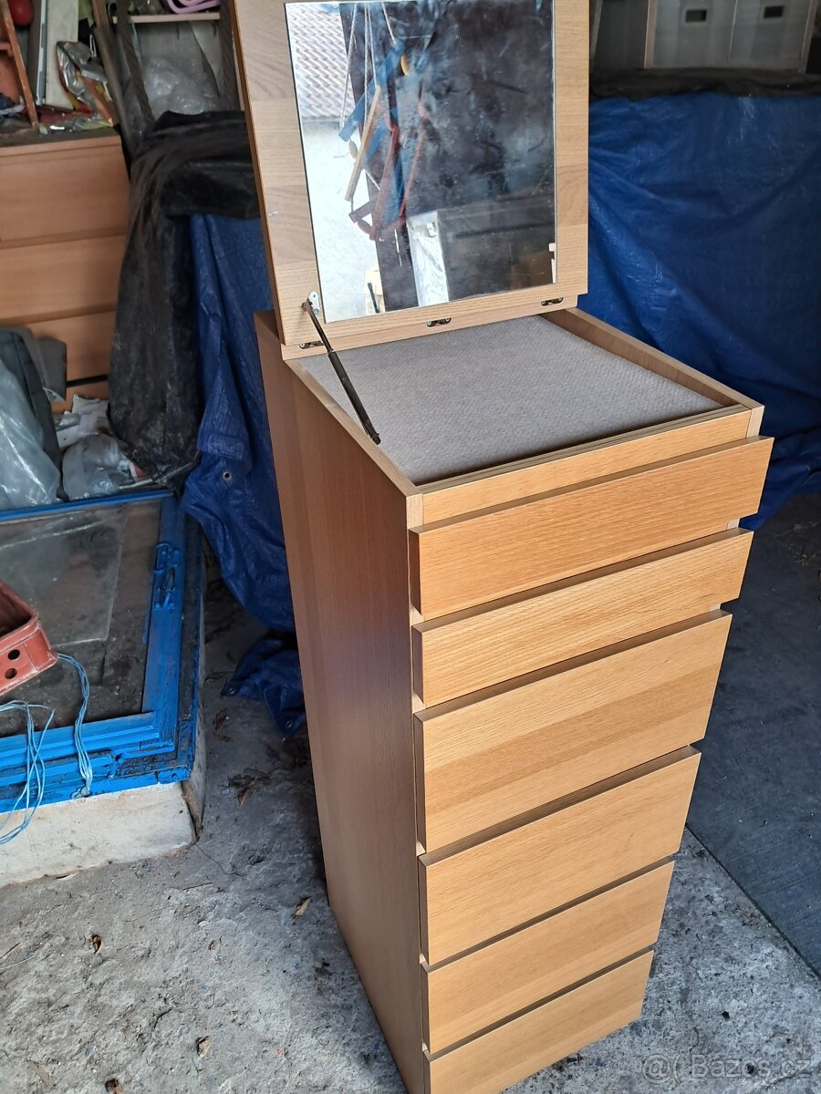 Ikea komoda Malm se zrcadlem - 2