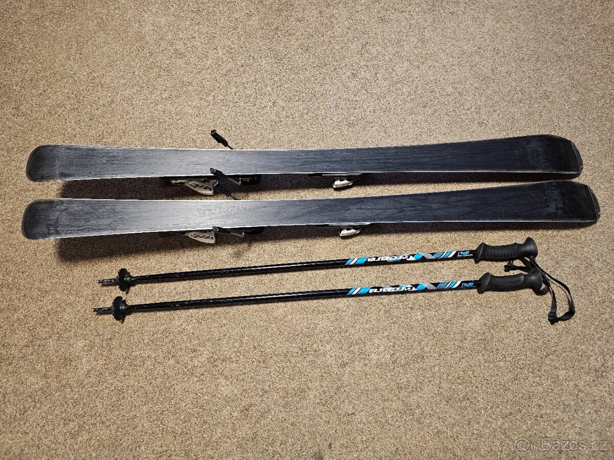 Dětské lyže Atomic 130 cm + hole 100 cm - 2