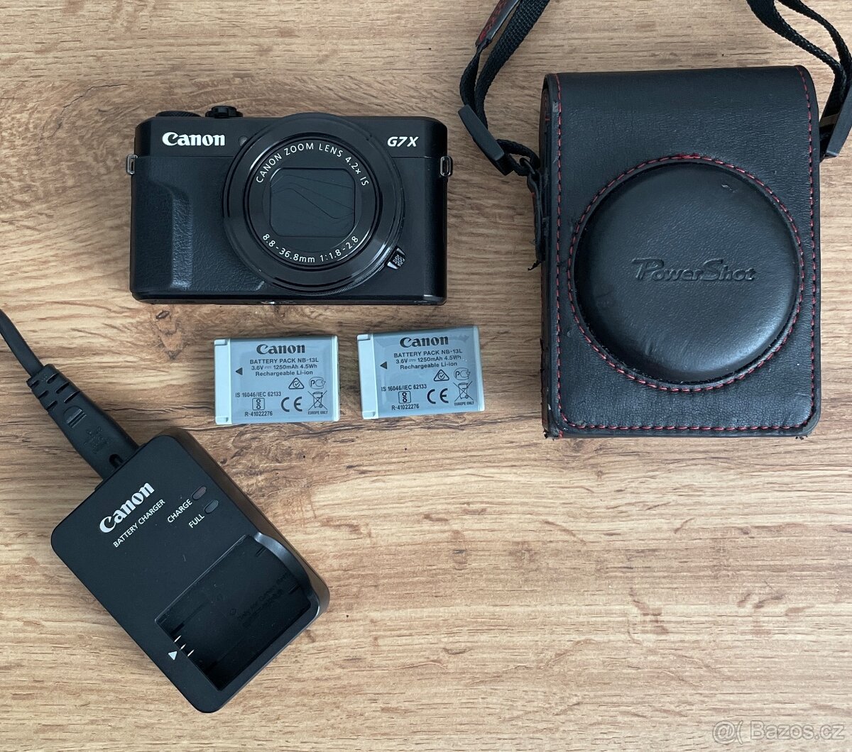 Canon G7X Mark II + baterie v hodnotě 1500,- + SDkarta 256GB - 2
