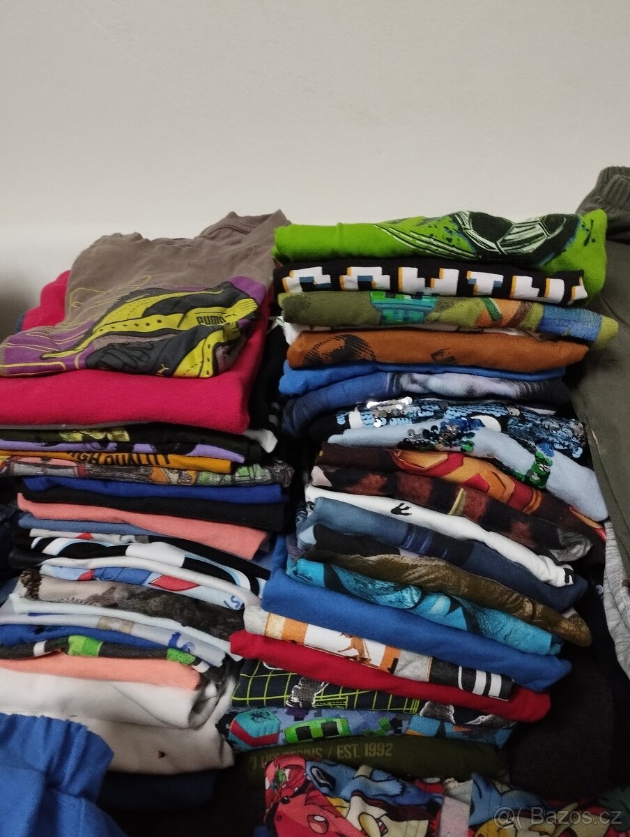 Mega balík oblečení pro chlapce 7-8 let - 2