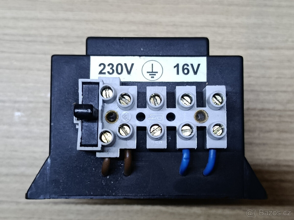 Transformátor 230 V~ / 16 V~, 3,2 A, 50 VA - 2