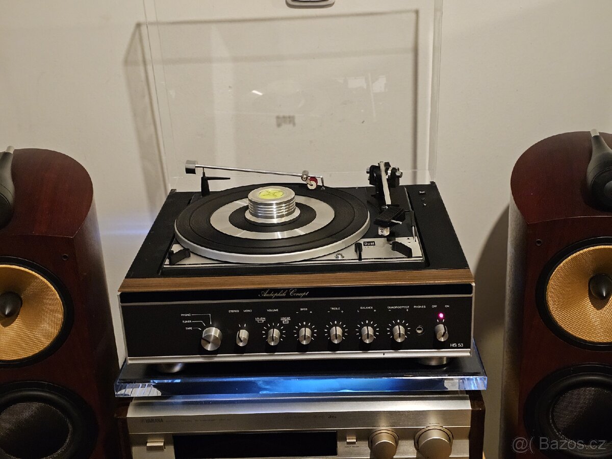 třírychlostní Gramofon DUAL 33/45/78ot se zesilovačem - 2