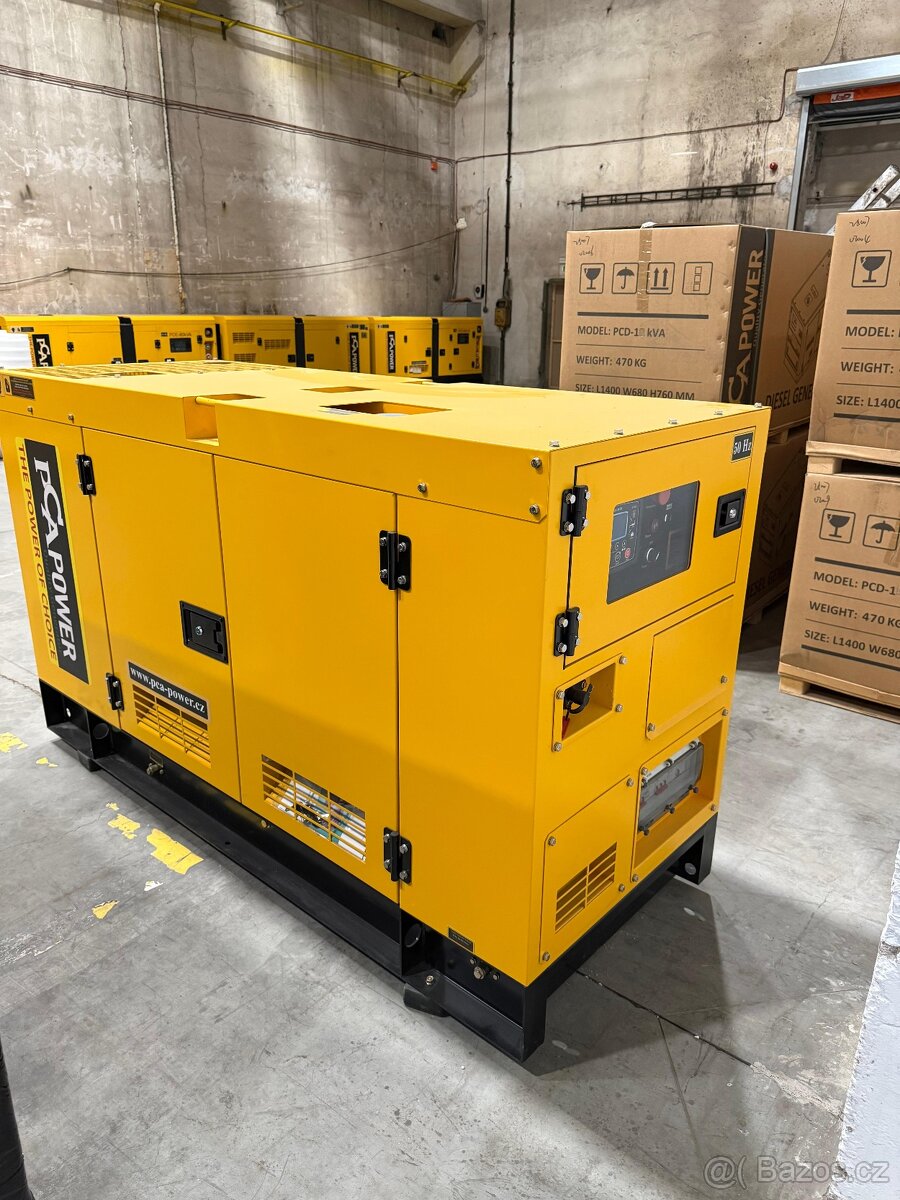 Dieselová elektrocentrála PCA POWER PDE-35 kVA s motorem DEU - 2