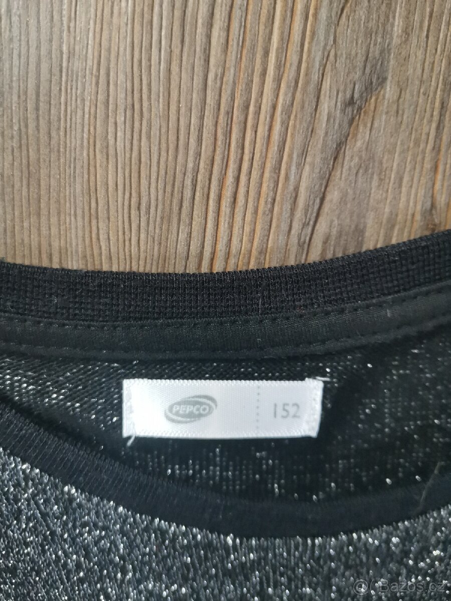 Šaty třpytivé vel. 152 - 2