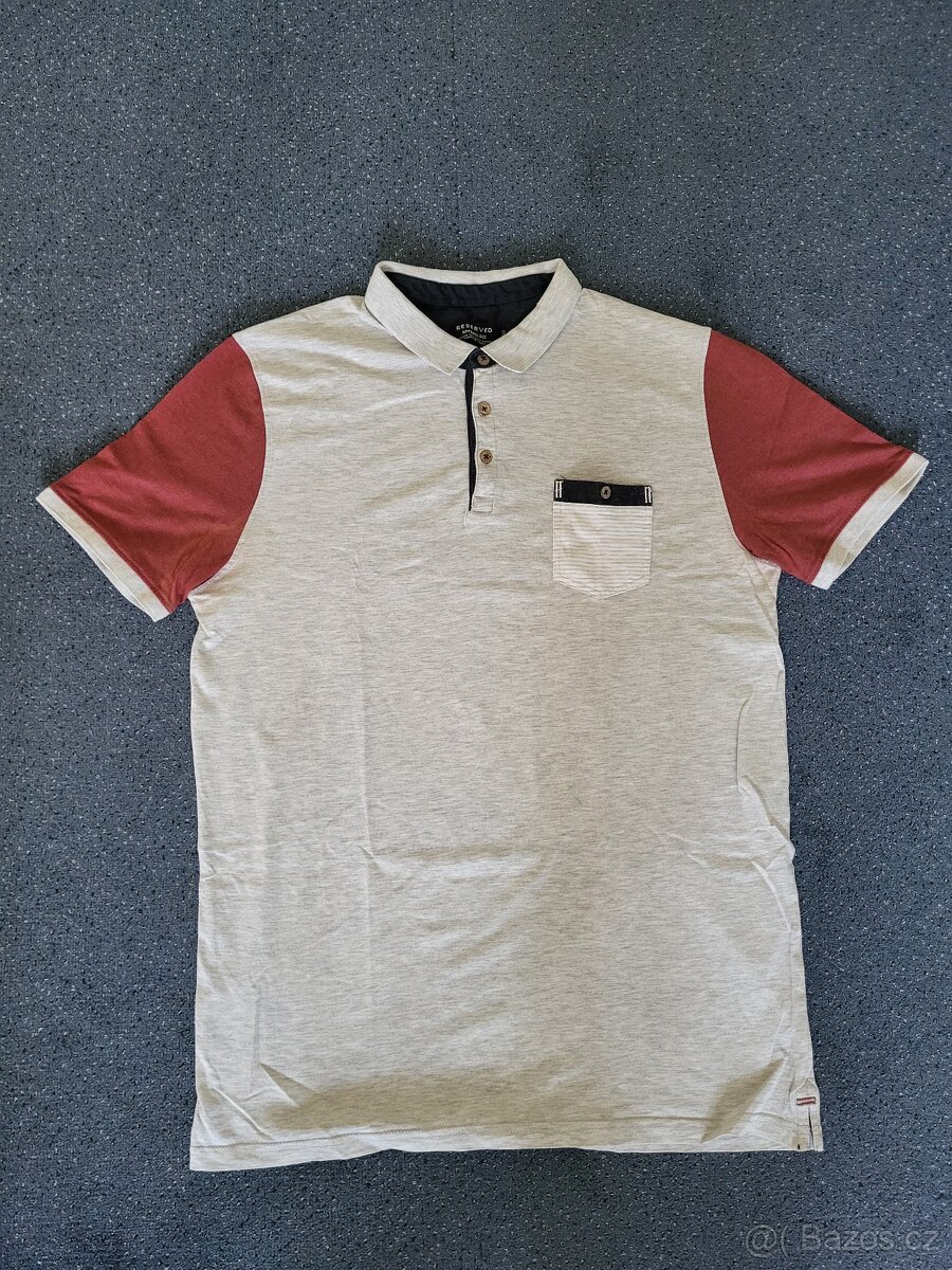 RESERVED - PÁNSKÉ TRIČKO POLO XL - 2