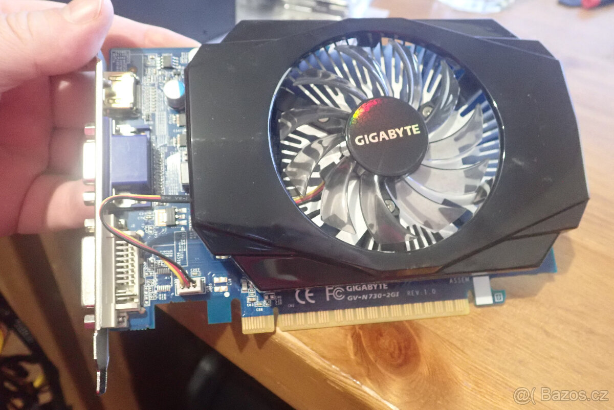 Grafická karta GIGABYTE NVIDIA GeForce GT 730 - 2