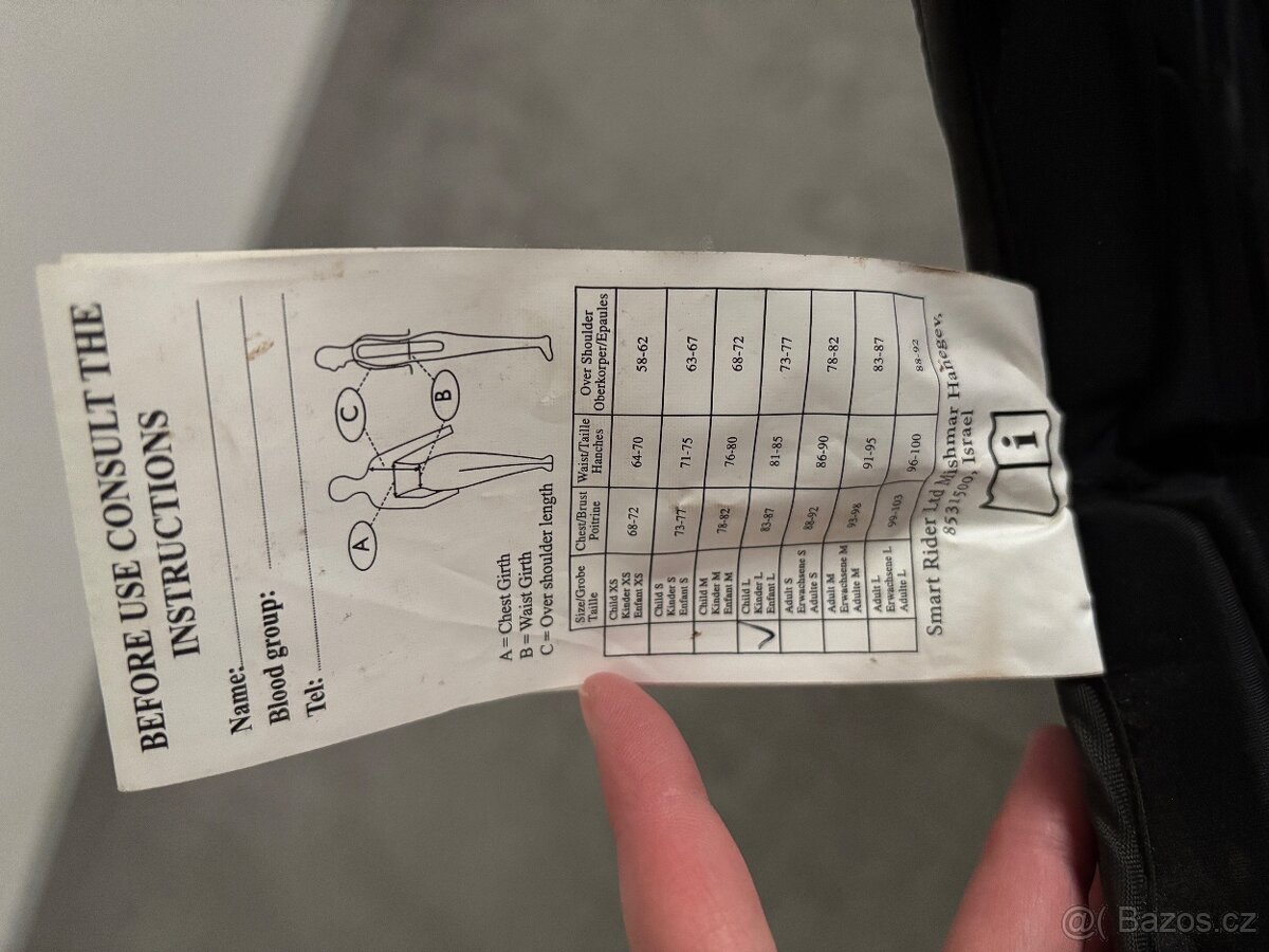 Bezpečnostní vesta na koně - 2