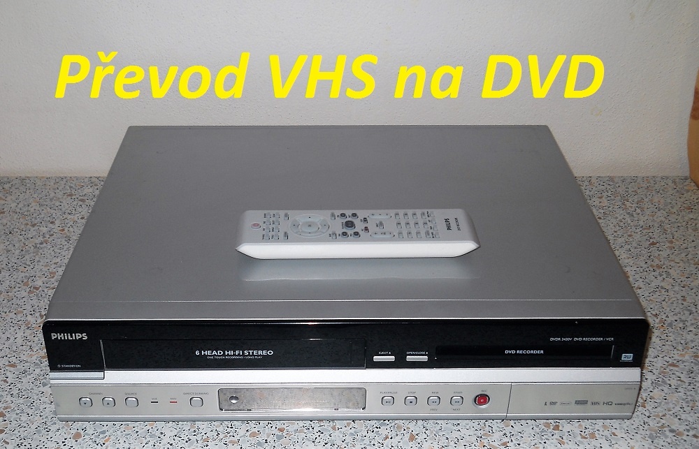 📼>📀VHS-DVD rekordér PHILIPS DVDR3430 - 2