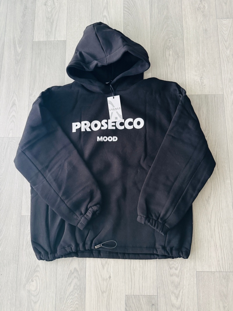 Teplá mikina s nápisem - 2