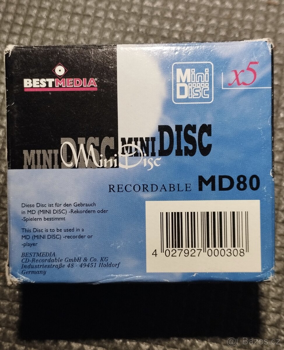 MiniDisc Best Media MD80 - 2