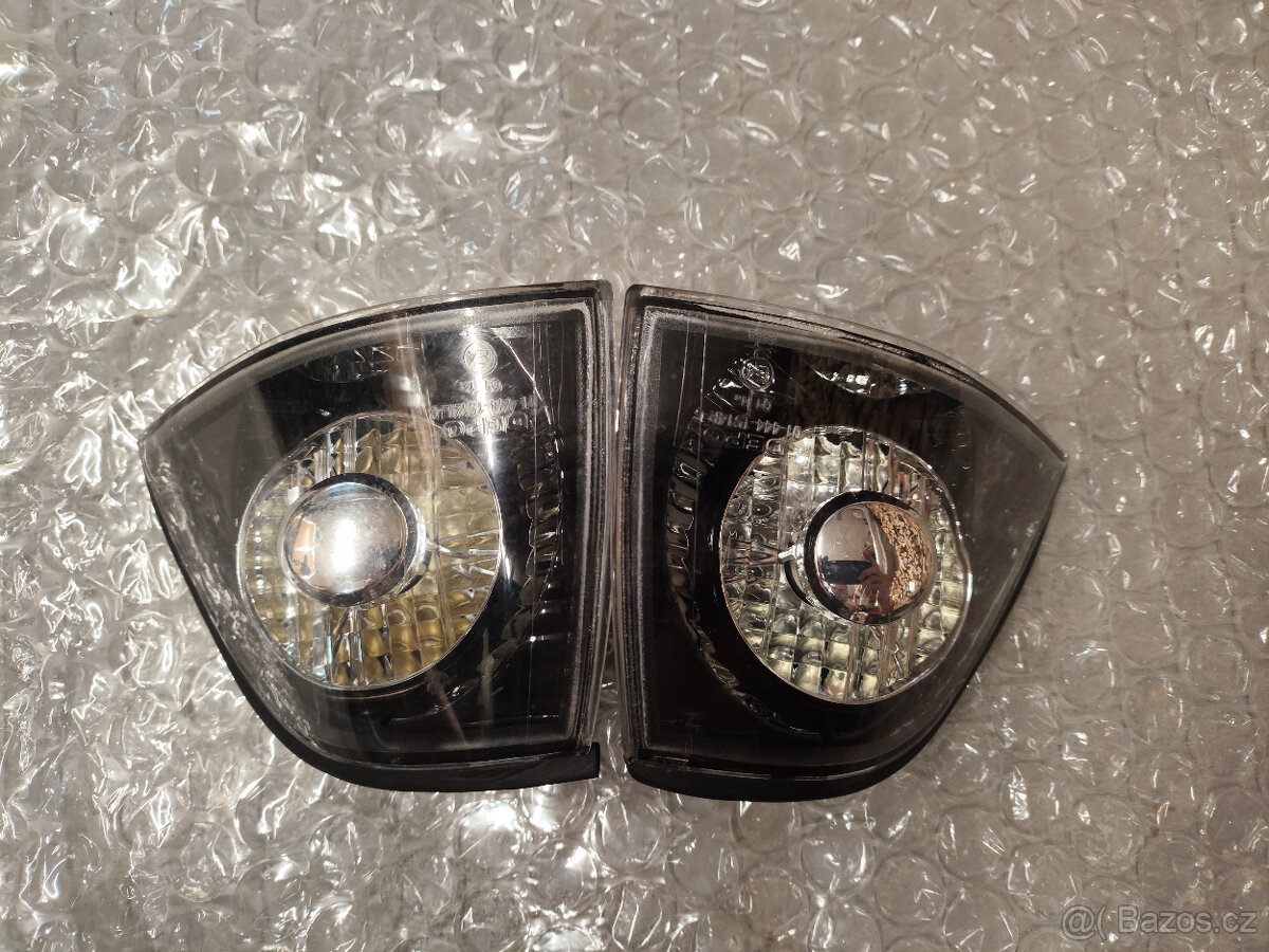 E36 přední blinkry Depo chromové L+R - 2