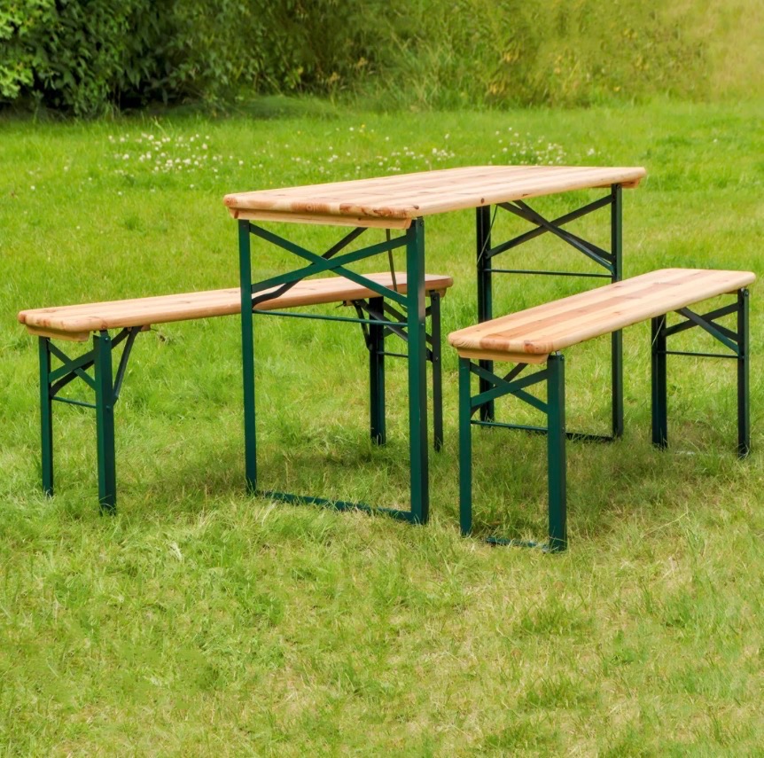 Prodám pivní set 2 lavice a stůl - 2