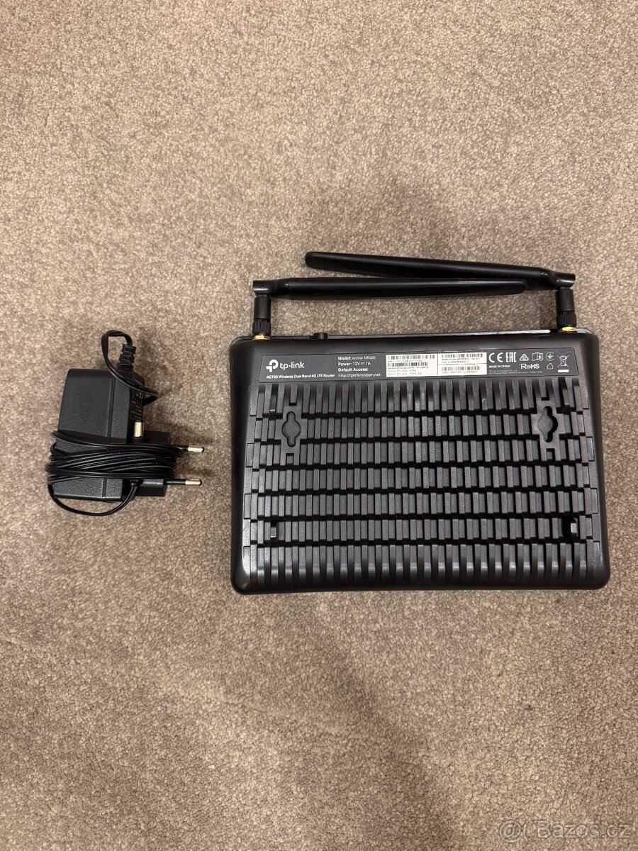4G LTE router TP-Link Archer MR200 + adaptér - 2