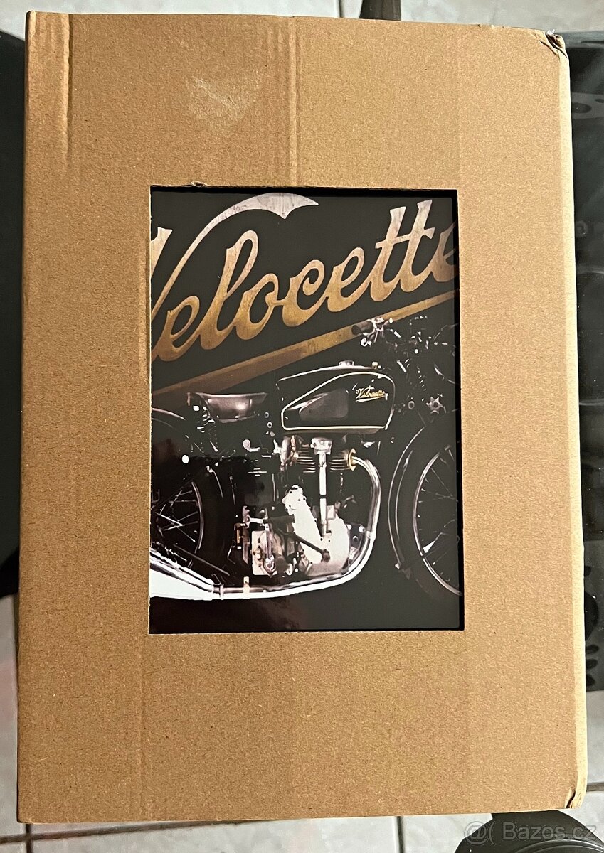 Velocette reklamní plechová cedule - 2