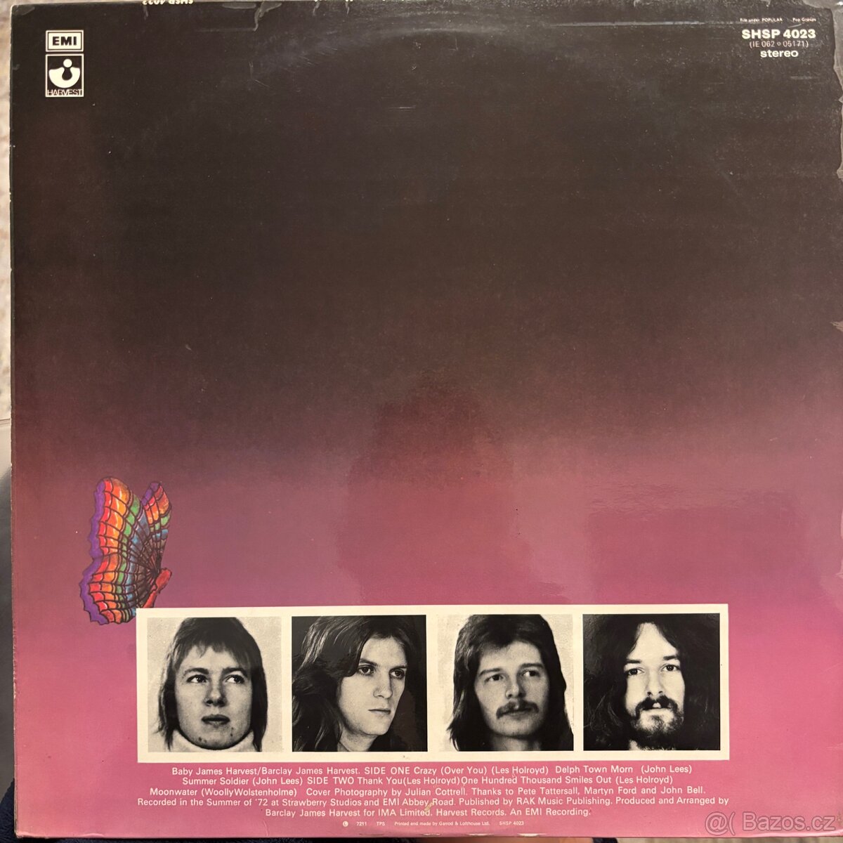 Barclay James Harvest — Baby James Harvest. LP - 2