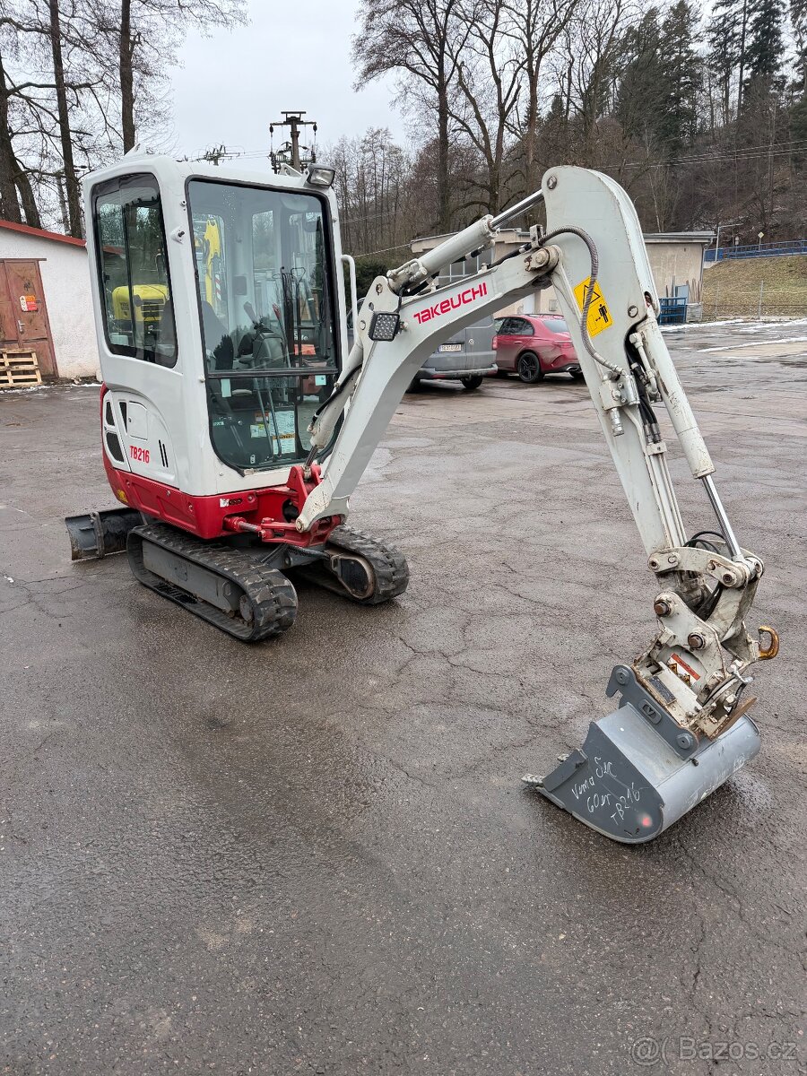 Minibagr Takeuchi TB216 - 2