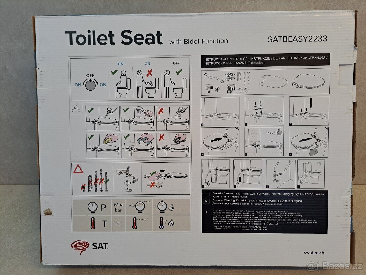 Bidetovací WC sedátko - 2