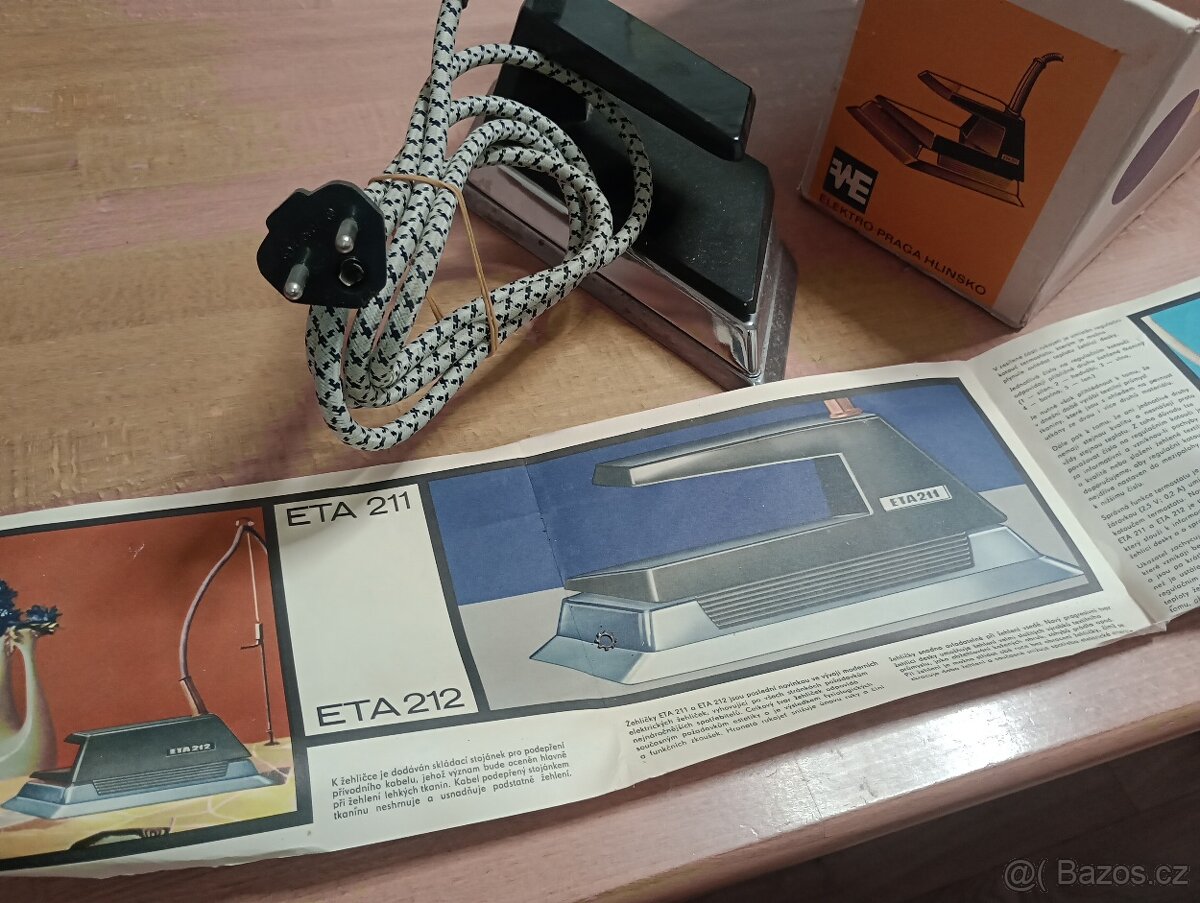 Retro žehlička ETA 211 - 2