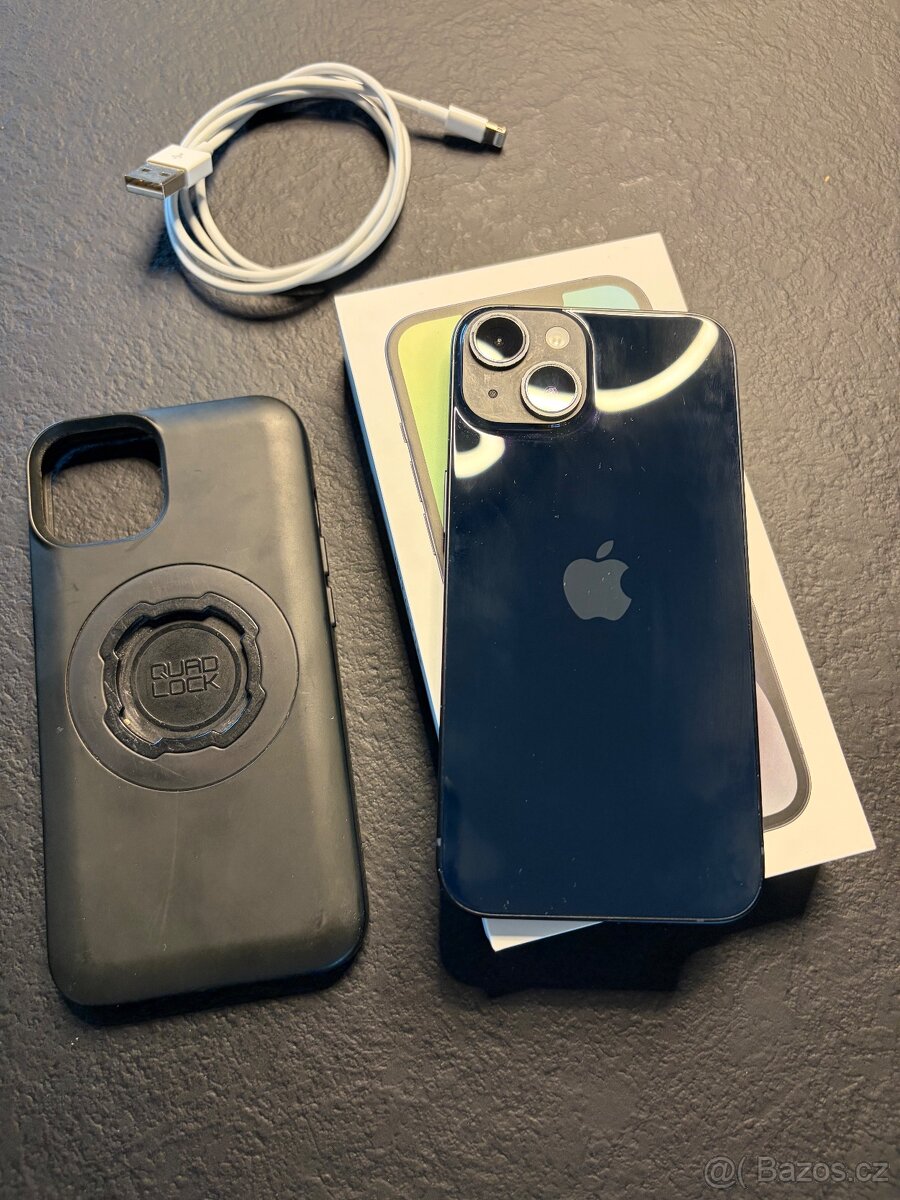 Iphone 14 256GB Black + Quad Lock - 2