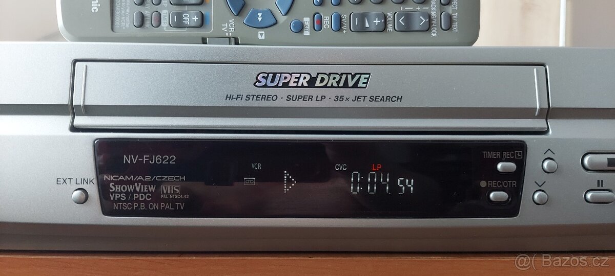 VIDEOREKORDÉR PANASONIC NV-FJ622-EEKVIDEOREKORDÉR - 2