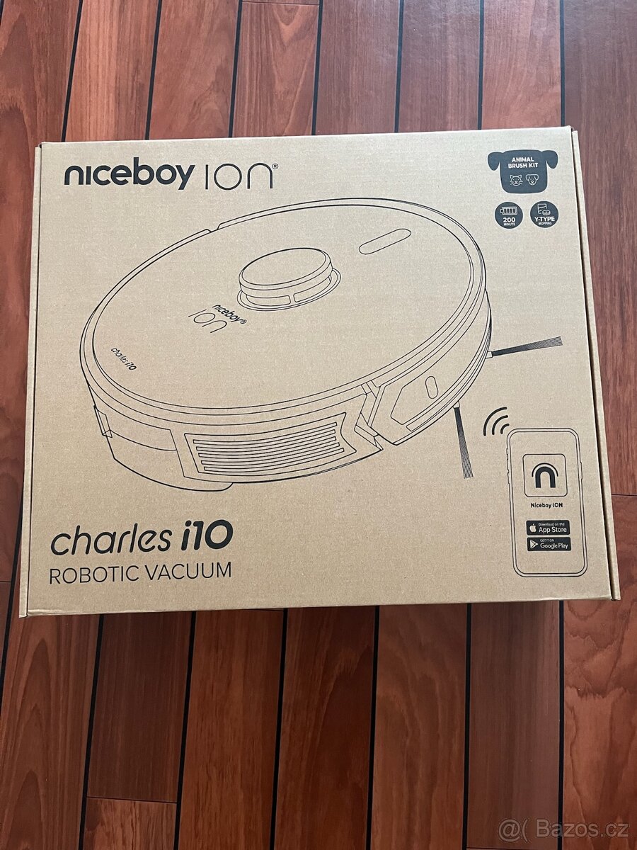 Robotický Vysavač Niceboy ION Charles i10 Black - 2