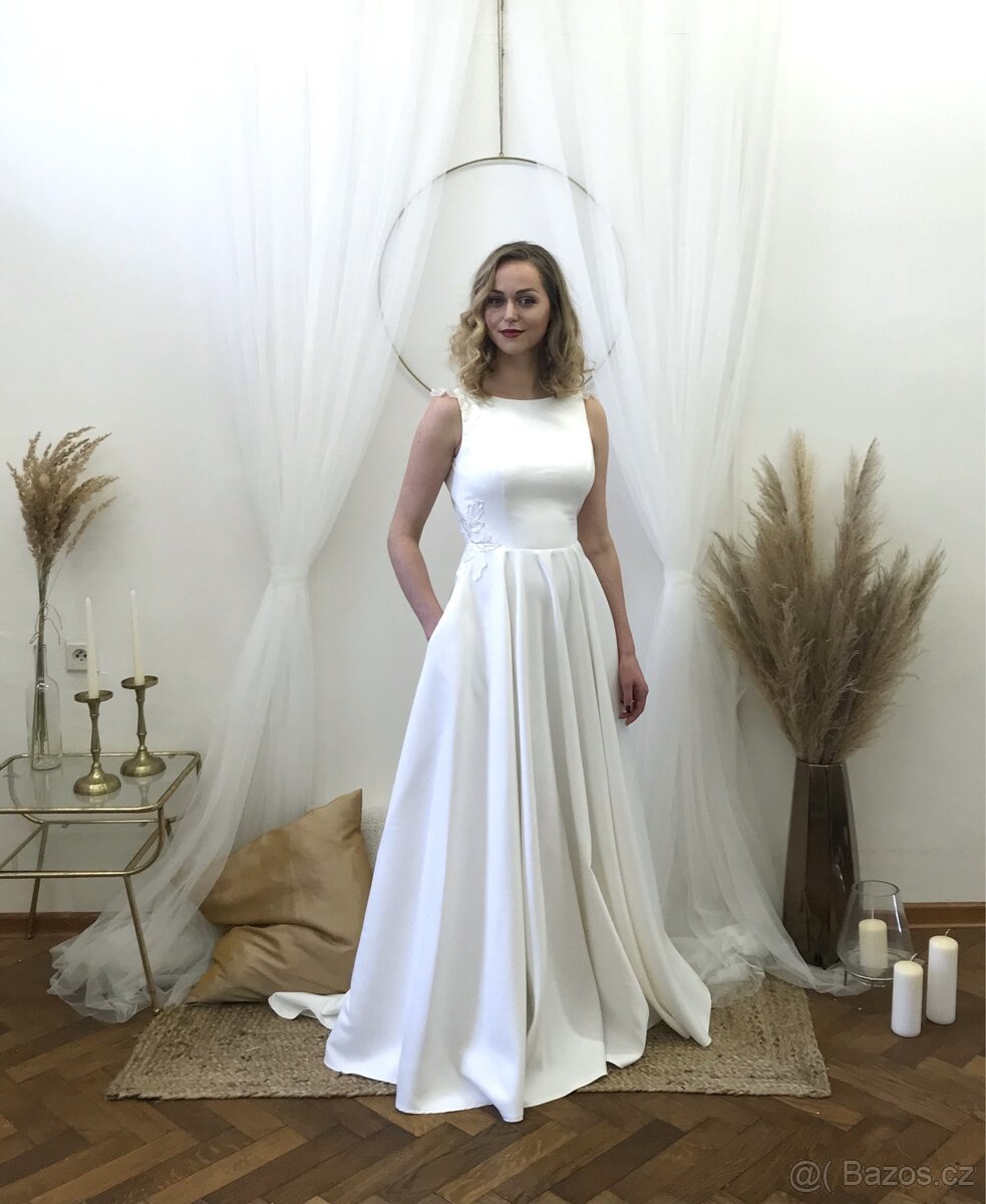 Svatební šaty nové XS/S - 2