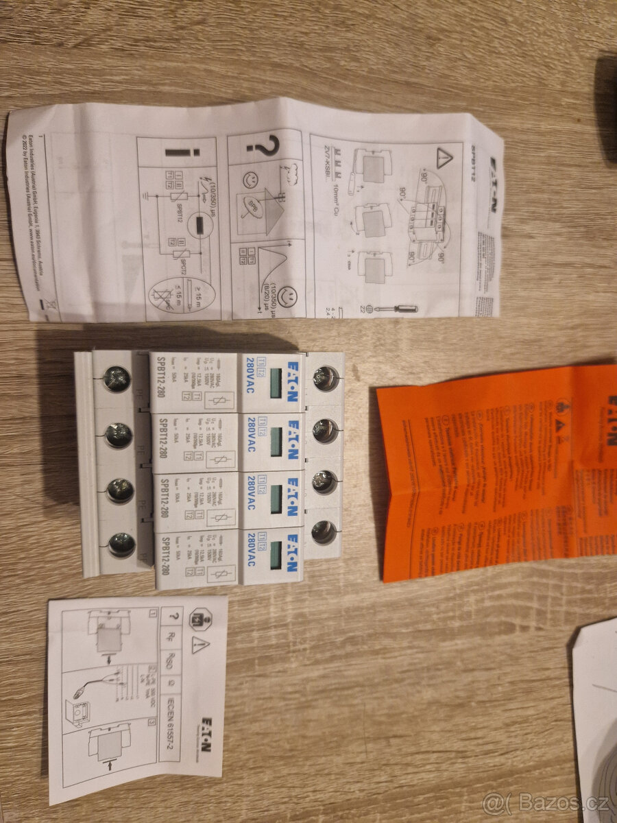Prodám svodič přepětí EATON SPBT12-280/4 - 2