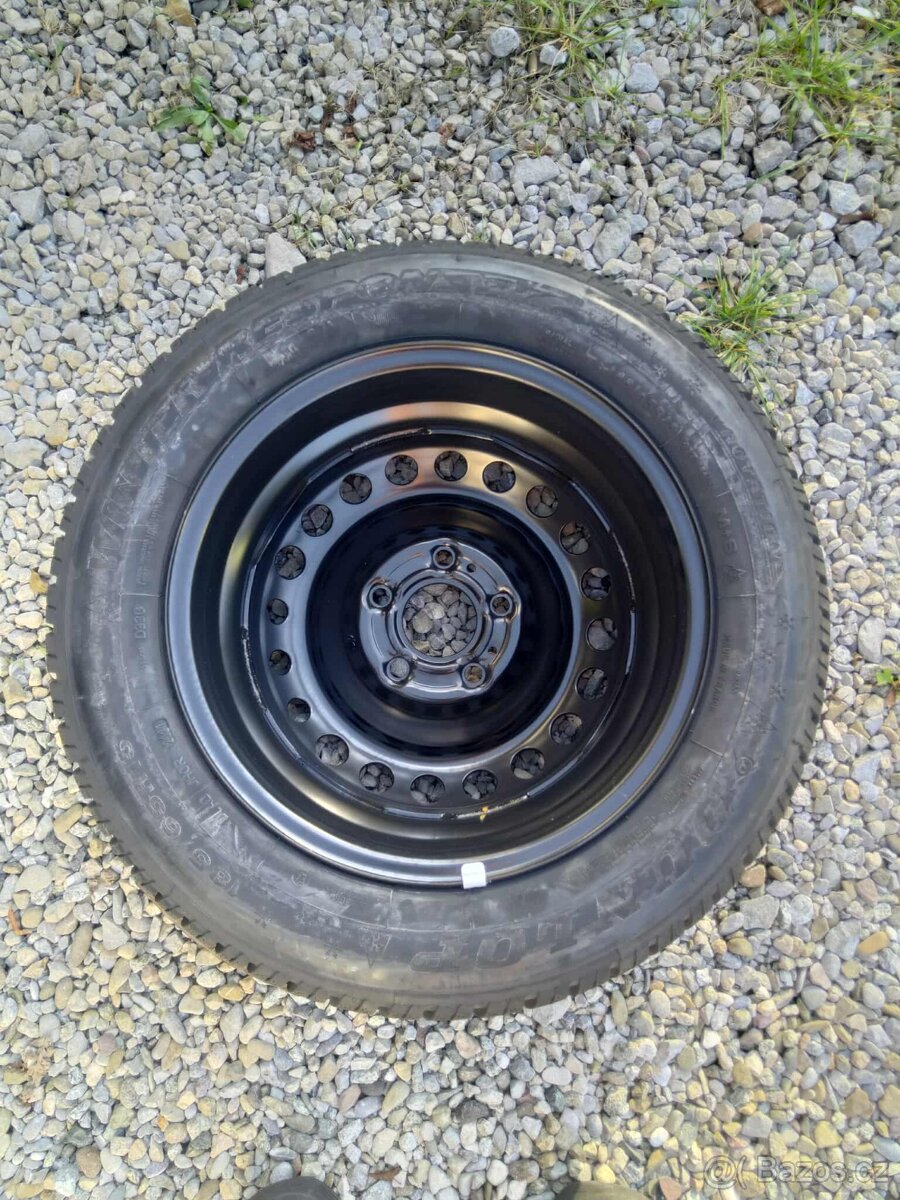 15" RENAULT EXPRES,ZOE + TPMS + zimné pneu. - 2