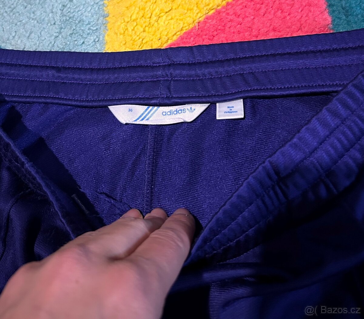 ADIDAS STYLOVÉ KRÁSNÉ TEPLÁKY 36 S(IDEÁLNĚ M 40 )🤩 - 2