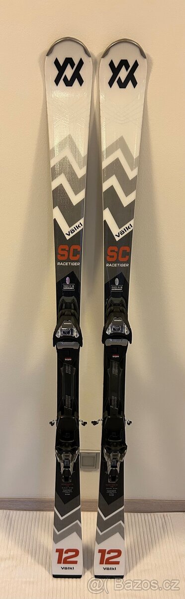 Prodám sjezdové lyže Völkl Racetiger SC 158,s vázáním Marker - 2