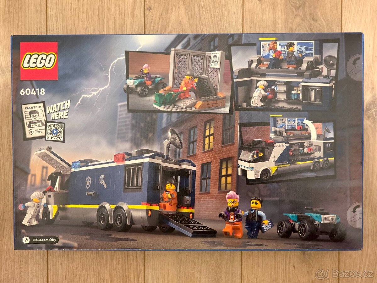 Lego City 60418 Mobilné kriminalistické laboratórium policaj - 2