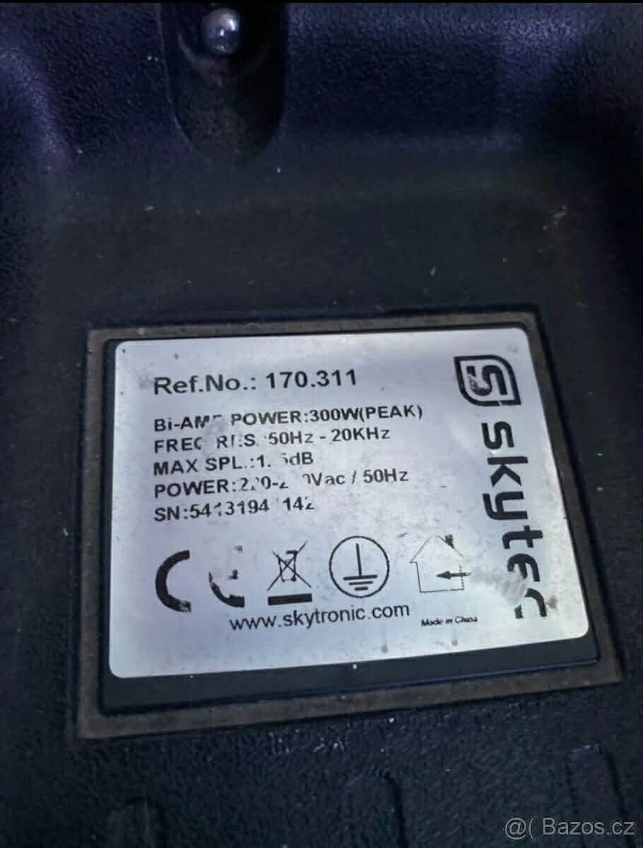 Prodám aktivní reproduktory skytec - 2