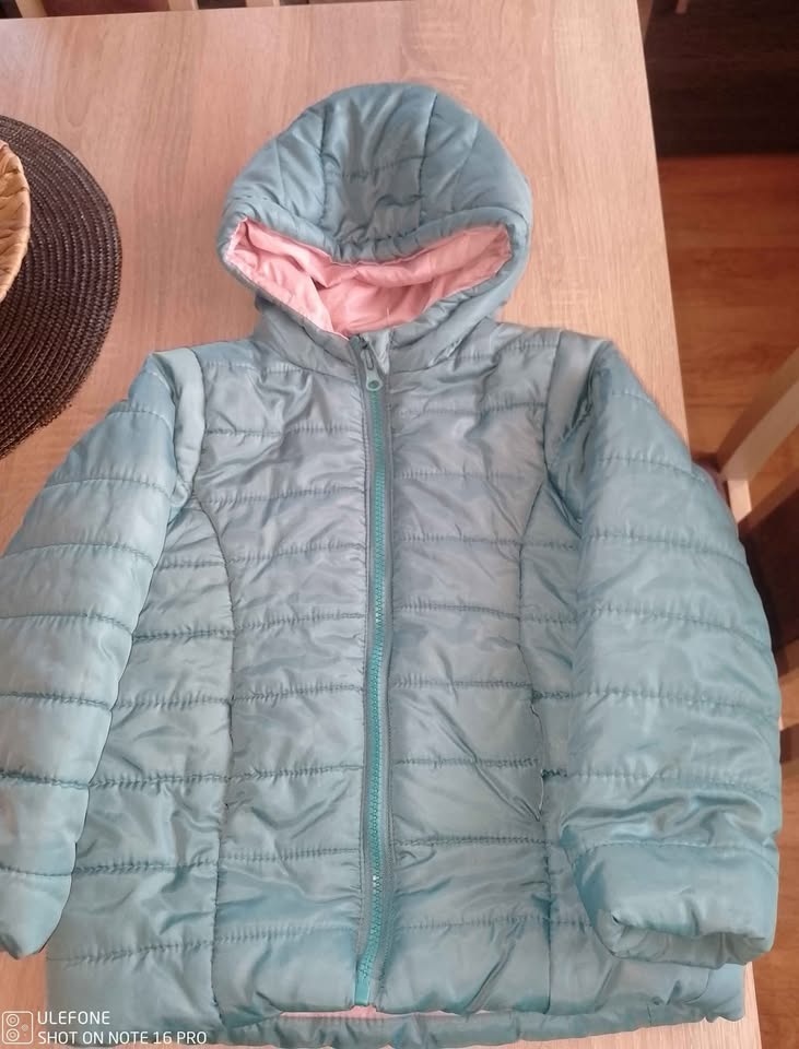 Dívčí prošívaná zimní bunda - 2