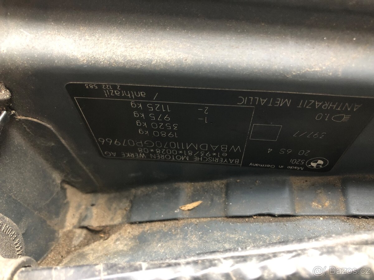 Motor bmw m52 b20 e39 - 2