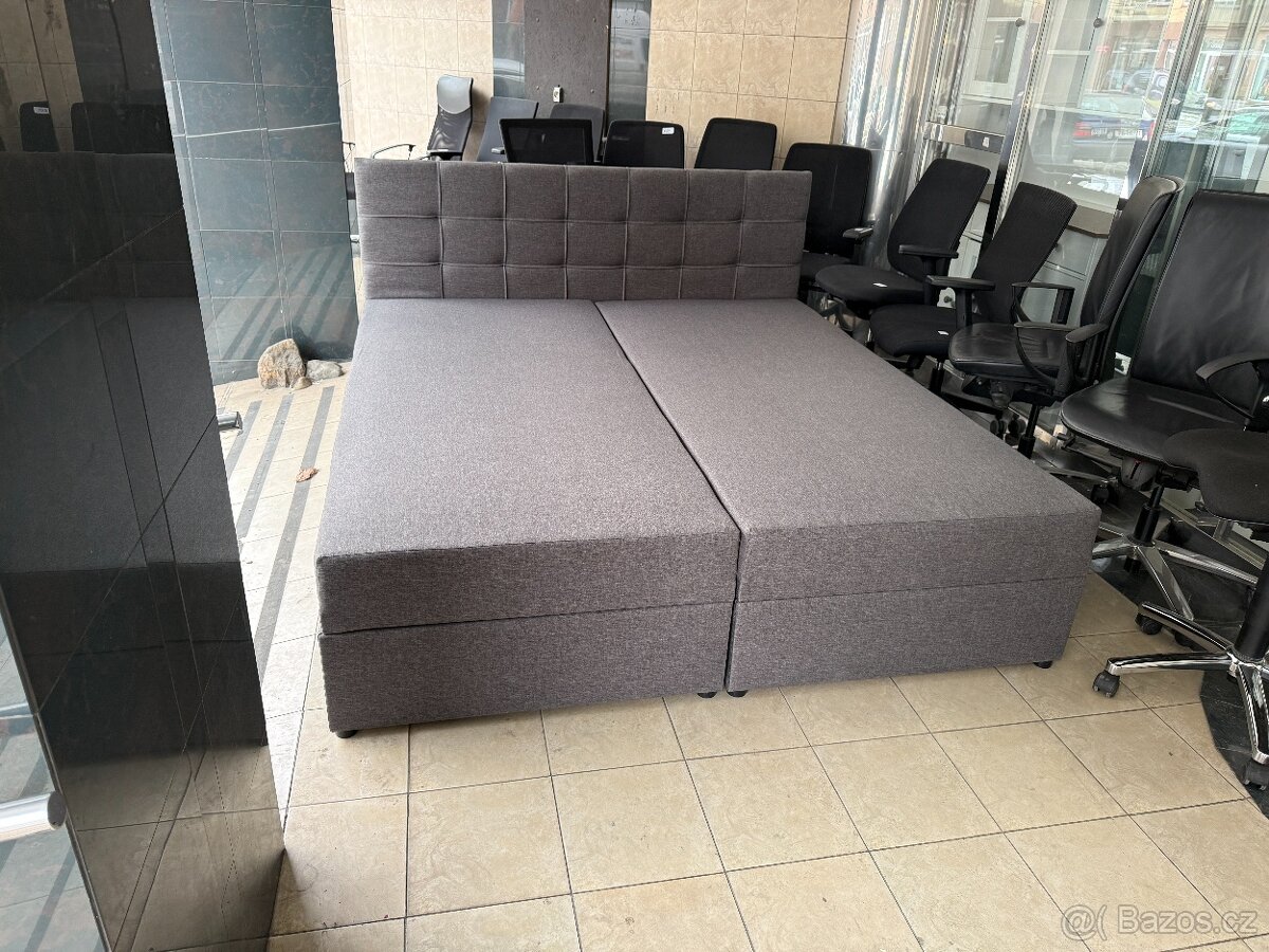 Postel BOXSPRING s úl. prostorem 180x200 KOMPLET - 2