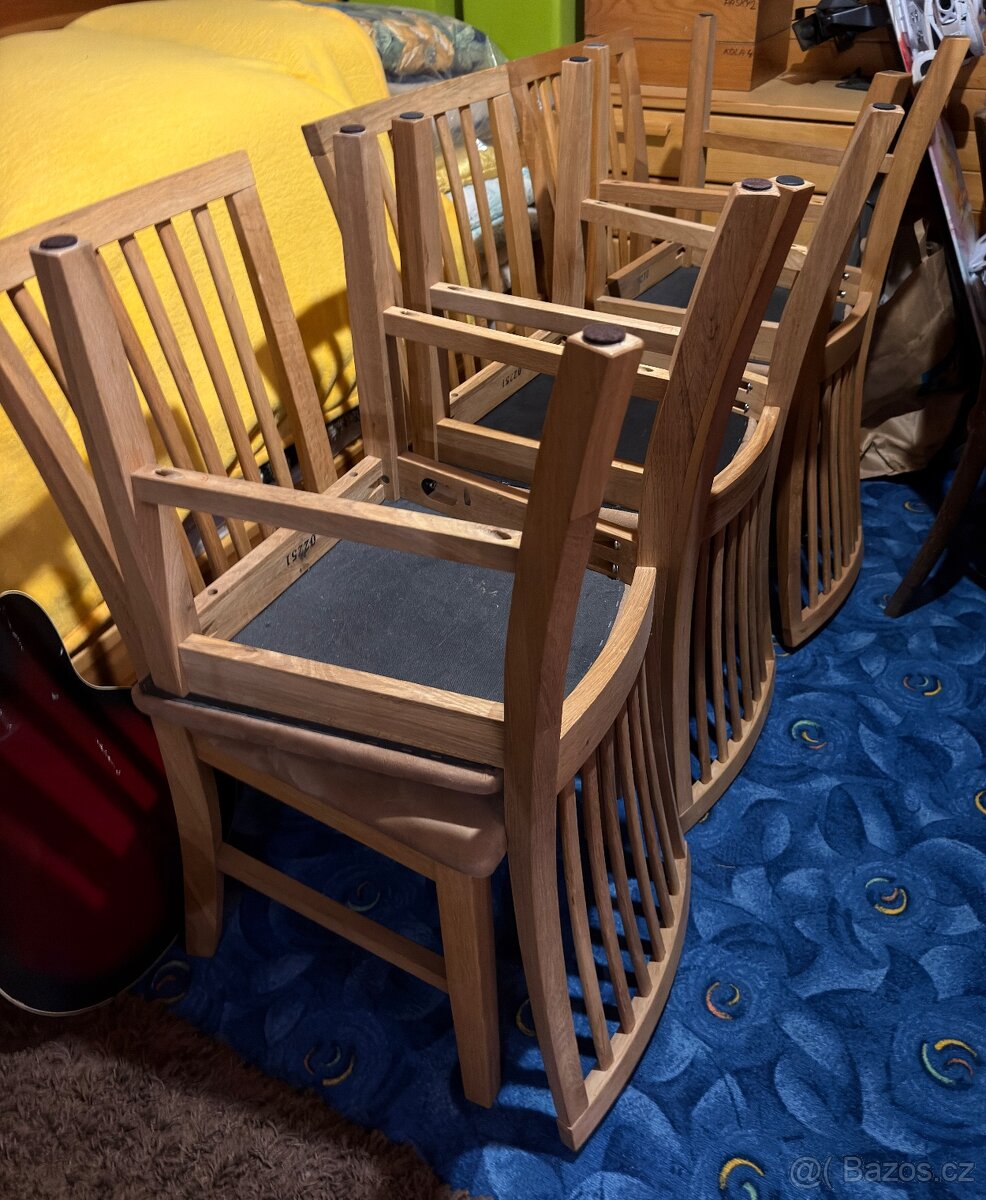 Židle z dubového masivu - 2