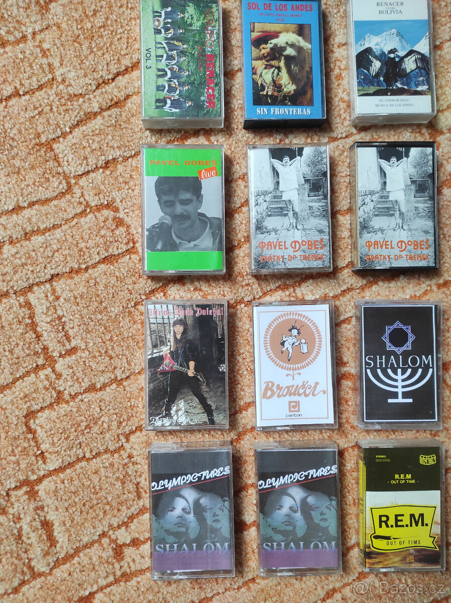 MC audio kazety - platí do smazání - 2