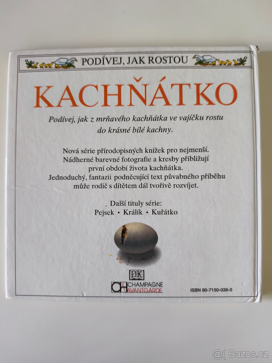 Kachňátko – podívej jak rostou, naučná knížka pro děti - 2