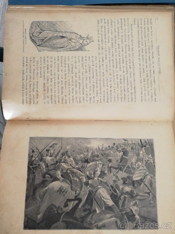 Starožitná učebnice Velikáni našich dejin - 2