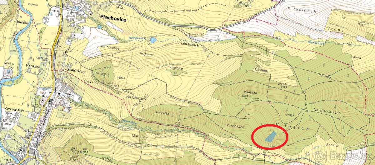 Lesní pozemek u Volyně - 2