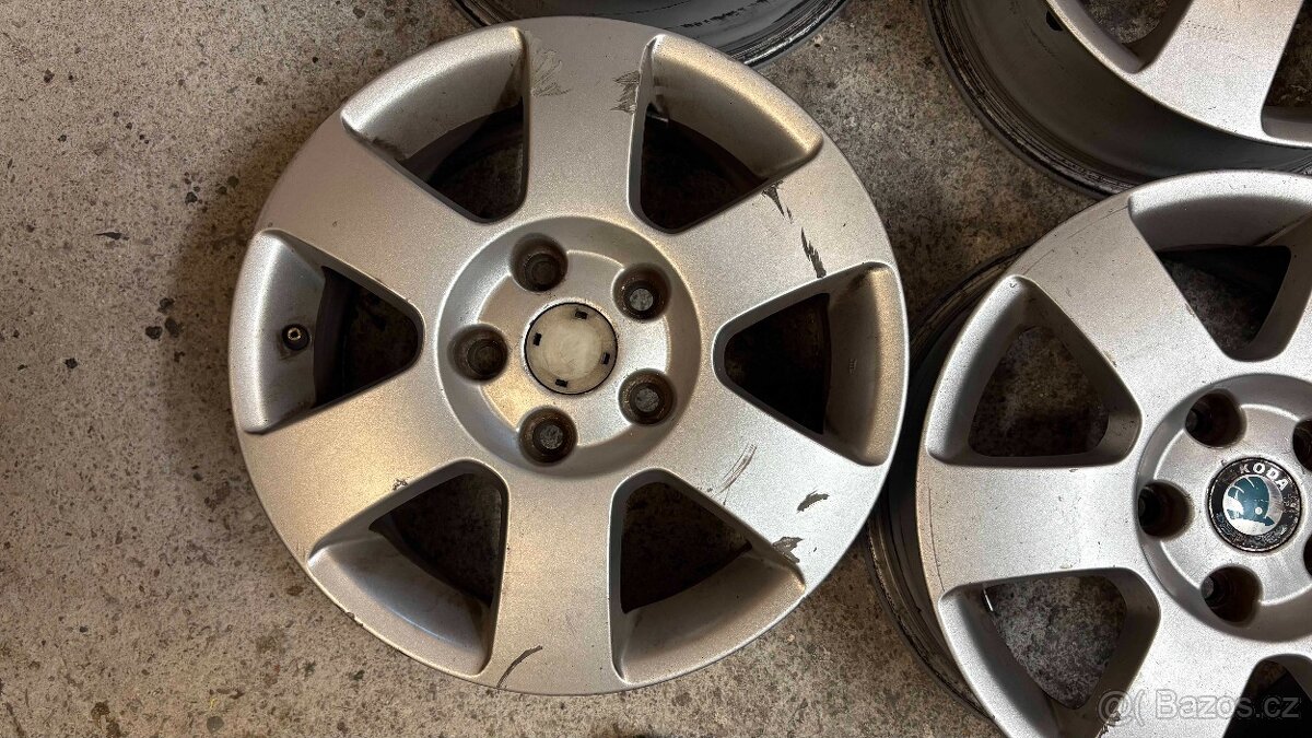 Hliníková sada kol pro Octavia 2 - 2