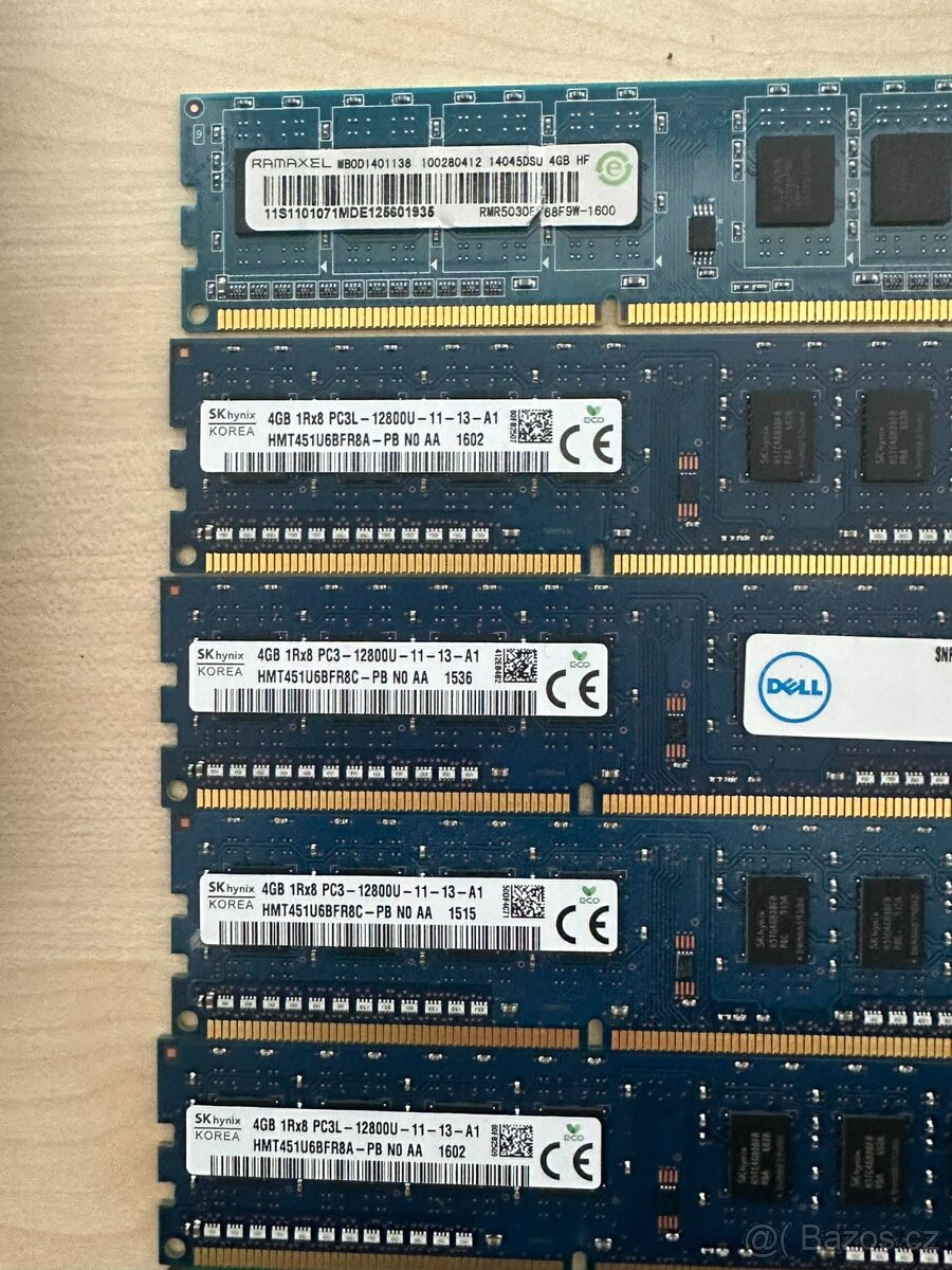 RAM 4 GB DDR3 - 2