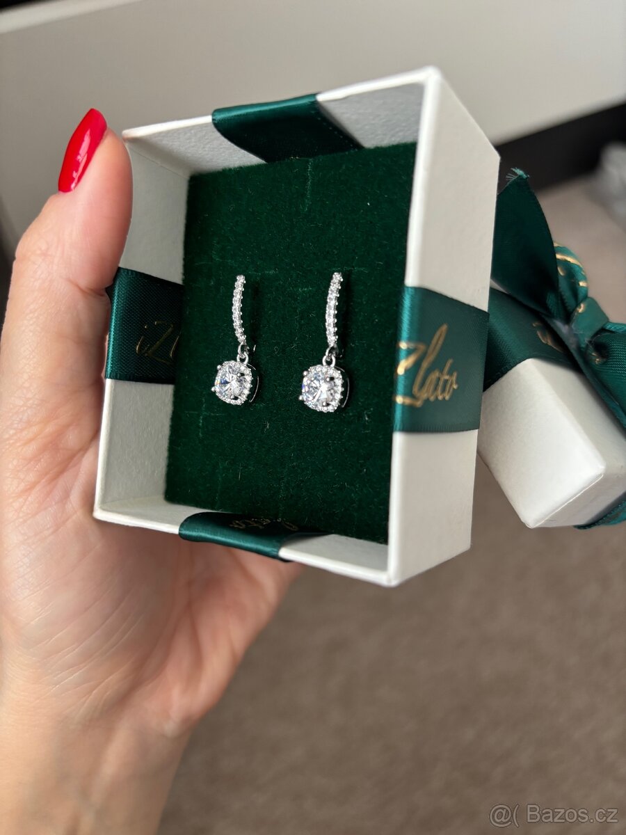 Stříbrné naušnice - 2