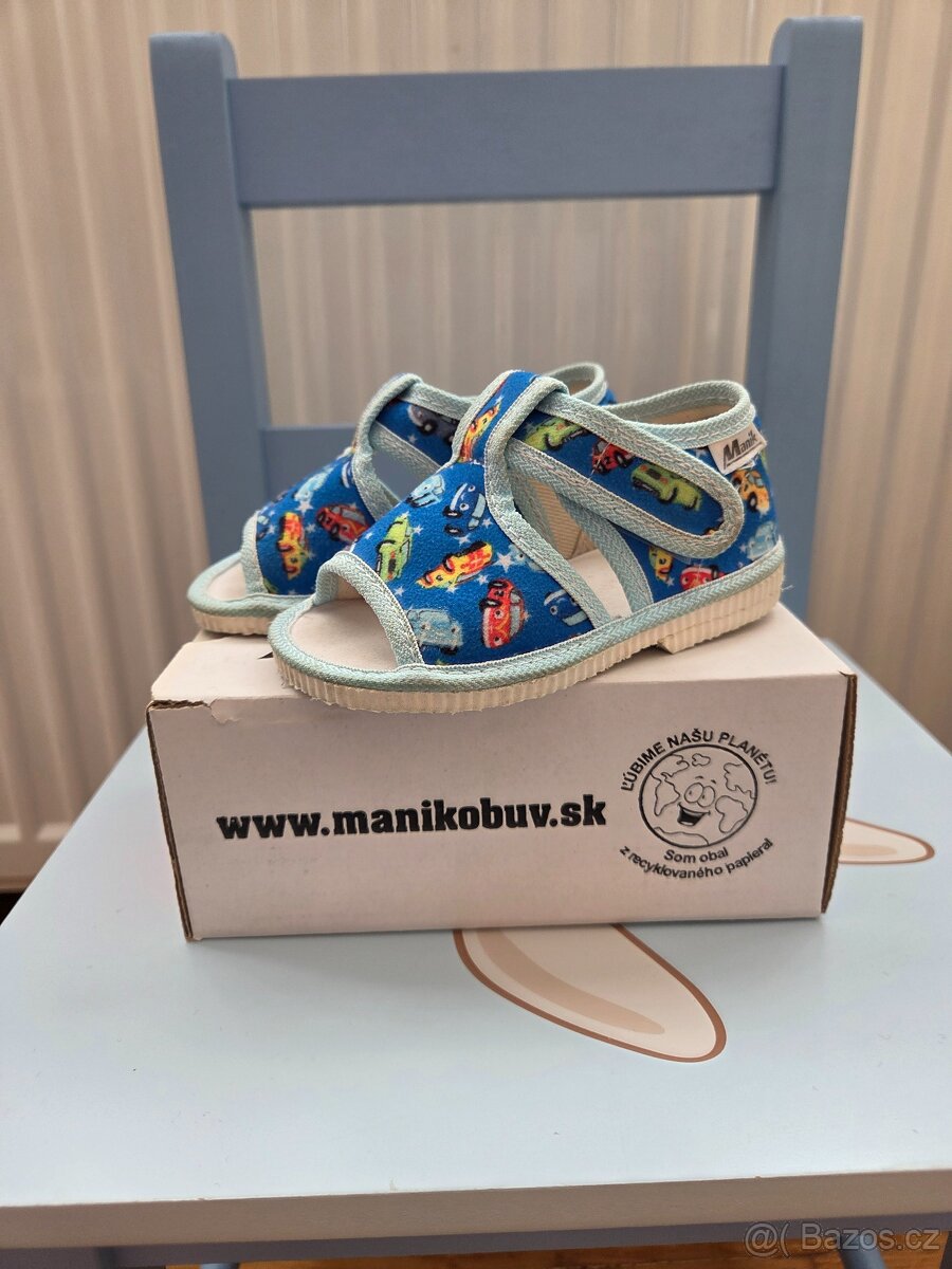 Papučky MANIK, vel. 21 - 2