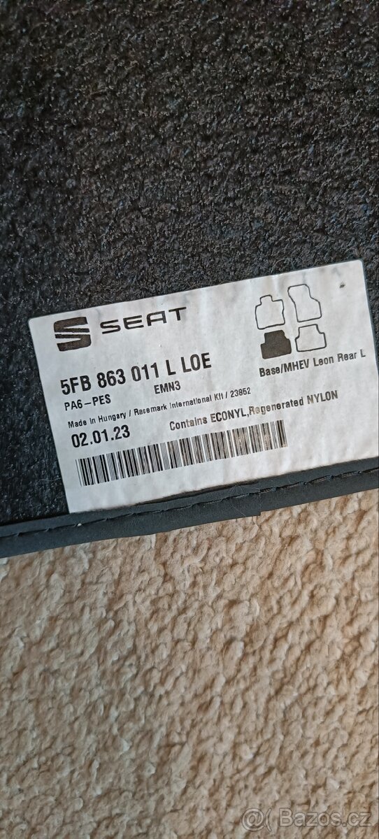 Koberce SEAT Leon 5FB 863 011 - 2