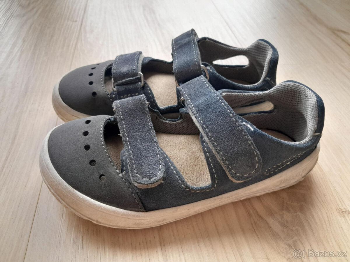 Letní kožené barefoot boty 27 - 2