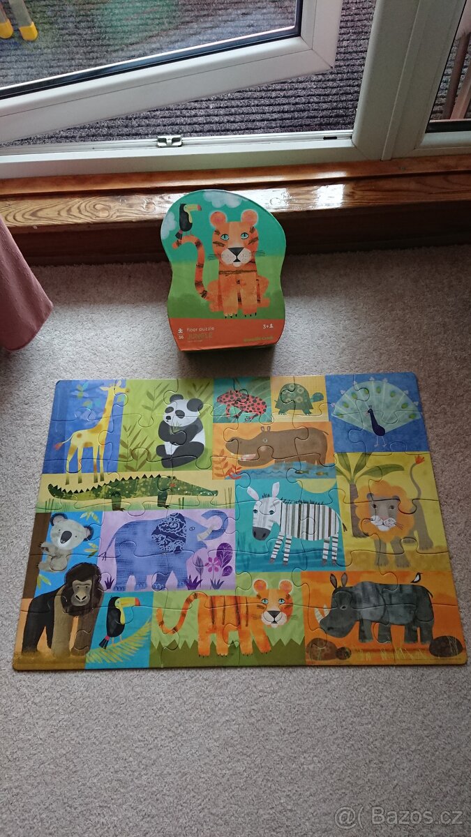 PUZZLE JUNGLE Crocodile creek 3+- SLEVA - 2